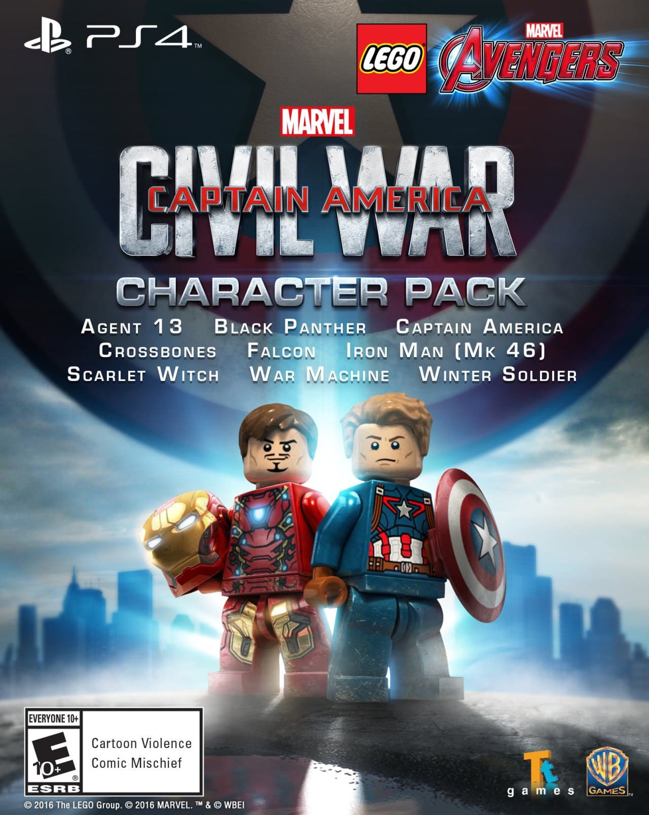 LEGO Marvel's Avengers - Captain America: Civil War Character Pack