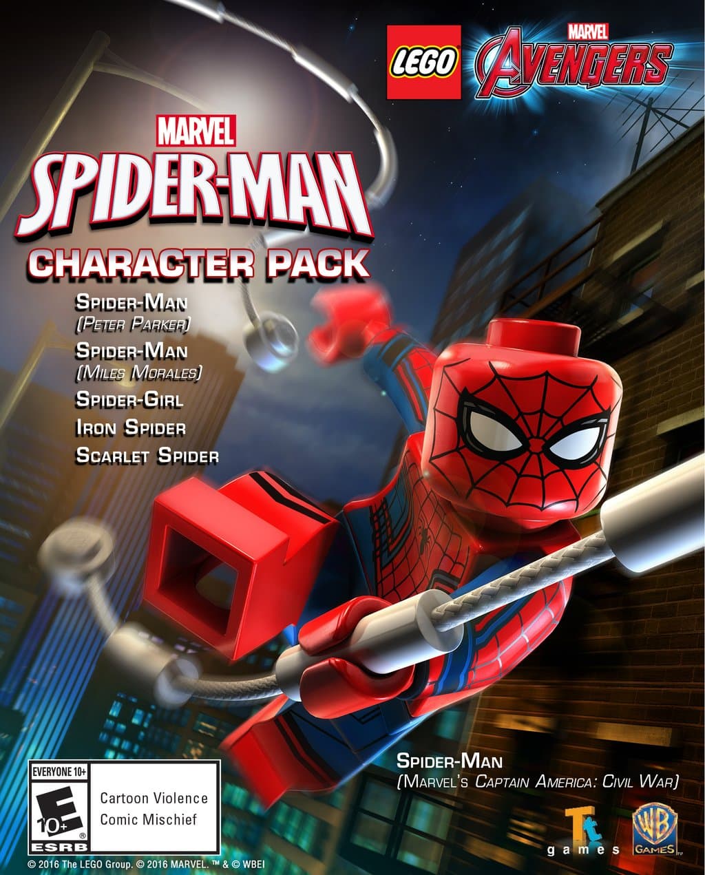 LEGO Marvel's Avengers - Spider-Man Character Pack